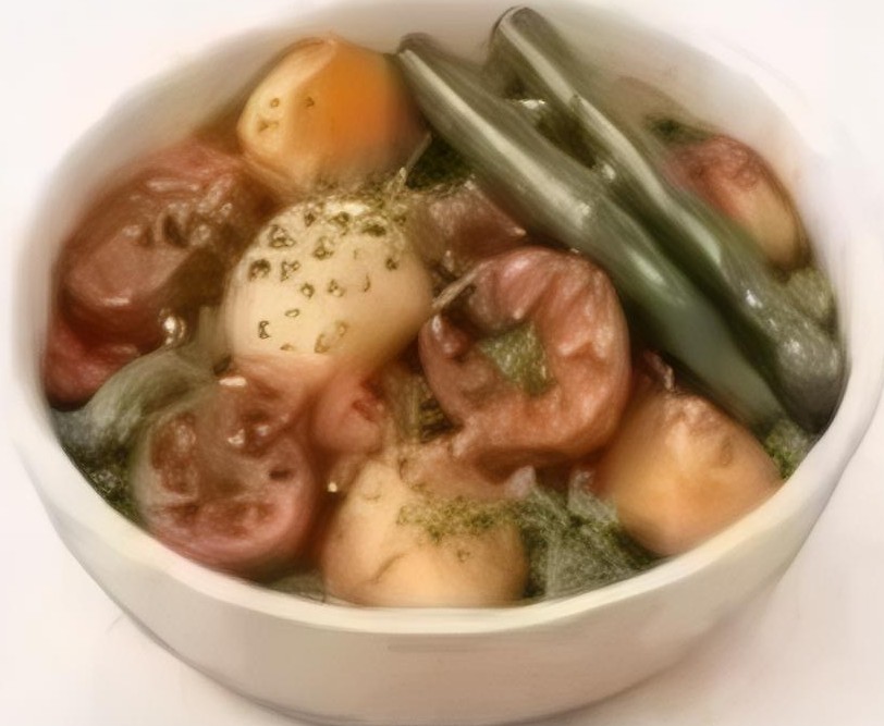 Sausage, Potatoes and Green Beans